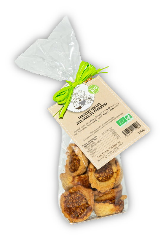 Loucocal biscuiterie Sarlat - biscuit - tartelette bio aux noix du Périgord